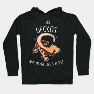 I Like Crested Gecko Lizard Reptile Hoodie